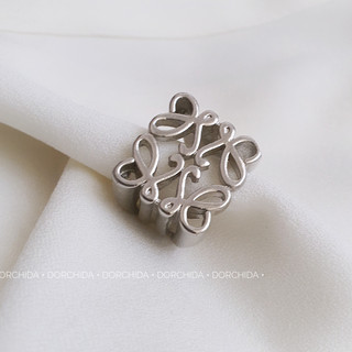 انگشتر لوئوه نقره ای | انگشتر زنانه | Silver Ring | درچیدا اکسسوری