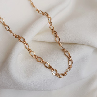 گردنبند زنجیری فیگارو درشت | گردنبند زنانه | Figaro Chain Necklace | درچیدا اکسسوری