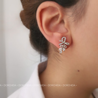 گوشواره جواهری خوشهای | گوشواره زنانه | Cluster Jewelry Earring | درچیدا اکسسوری
